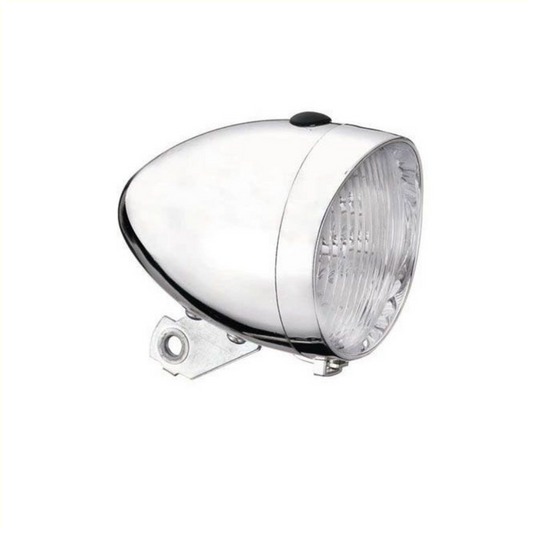 Koplamp LED Incl. Batterij Zil