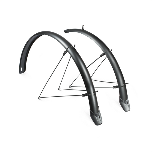 Eurofender Spatbord set 46/28 Zwart Eleganc