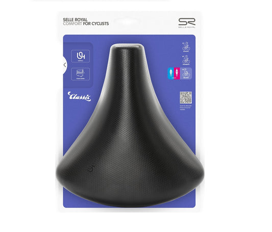 Selle Zadel RVS Black Petalo Renna Sel