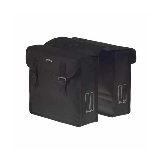 Basil Tas Dubbel Mara 26l 17022 Zwart