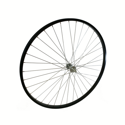 Z Voorwiel 28” Aluminium Zwart Vast Zwart