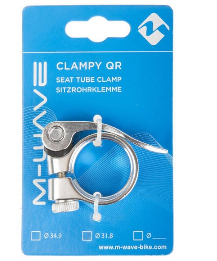 Zadelpen Klem 31.8 Qr Zilver