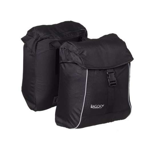 Bagoo Tas Dubbel Zwart
