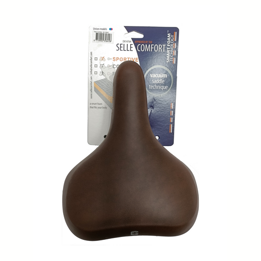 Selle Comfort Zadel Pure Bruin