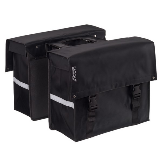 Tas Bagoo Dubbel Zwart 46l