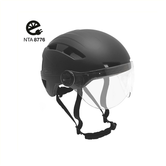 Falkx Helm Vizier, L Mat Zwart