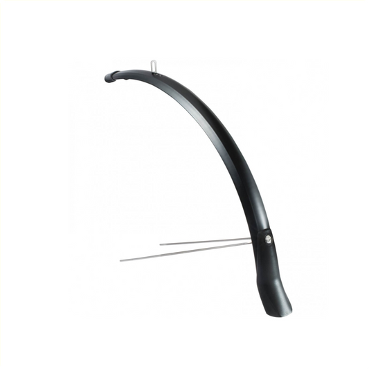 Eurofender Spatbord voor 51/28" Mat Zwart