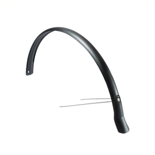 Eurofender Spatbord Achter 46/28" Mat Zwart
