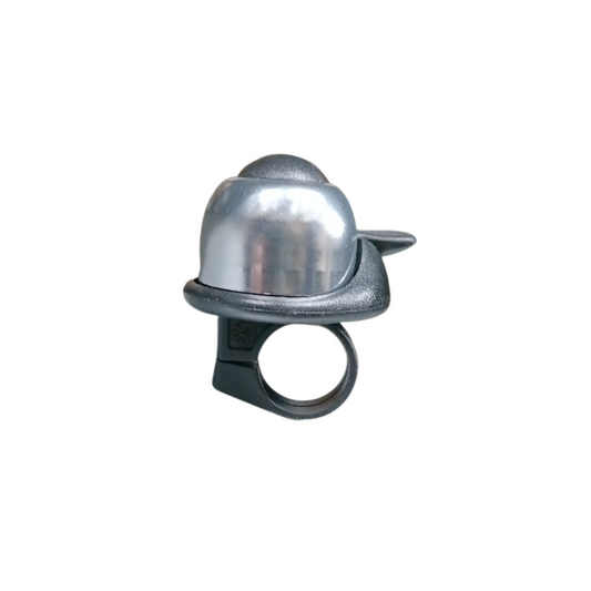 Bel Mini Aluminium Zilver
