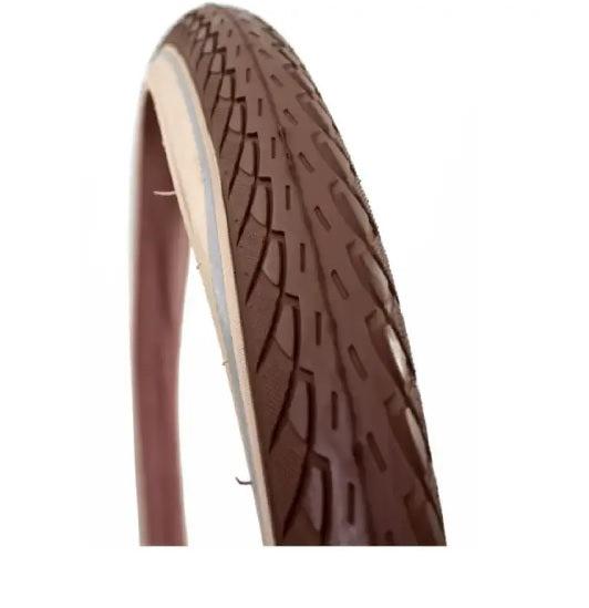 Deli Buitenband 28x1.75 Bruin/creme