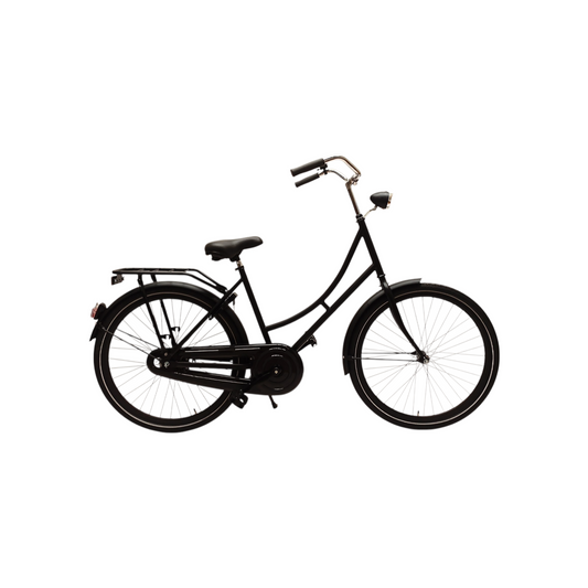 Hesling Omafiets 26" d46cm Matzwart