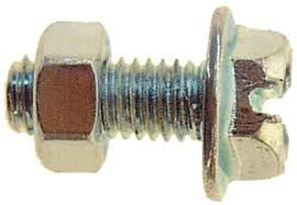 Spatbordbout m5x25 + Moer m5
