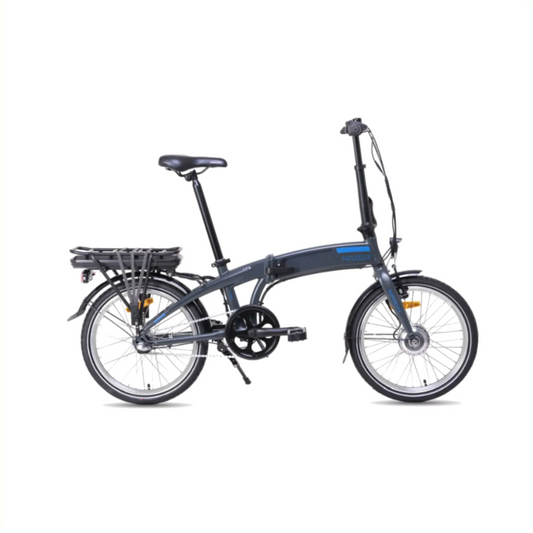 E-vouwfiets 20" Donker Grijs Shimano Nexus