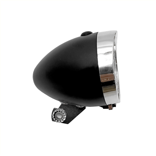 Koplamp LED Zwart Incl.batteri