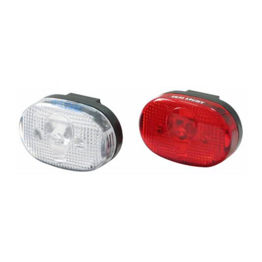 IkziLight LED set Voor-achter+batterij ATB