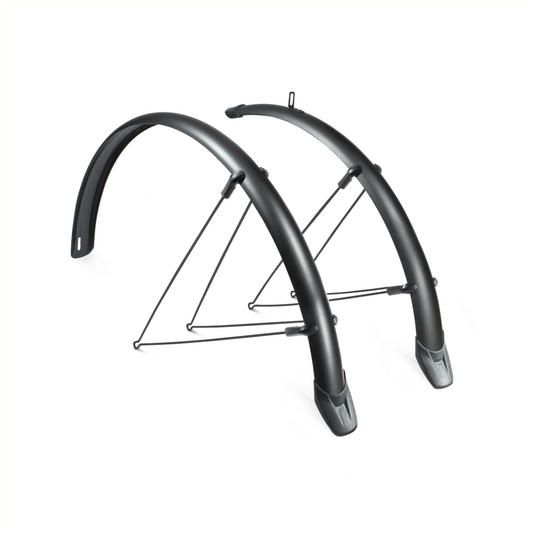 Eurofender Spatbord set 46/28 Zwart Rapido