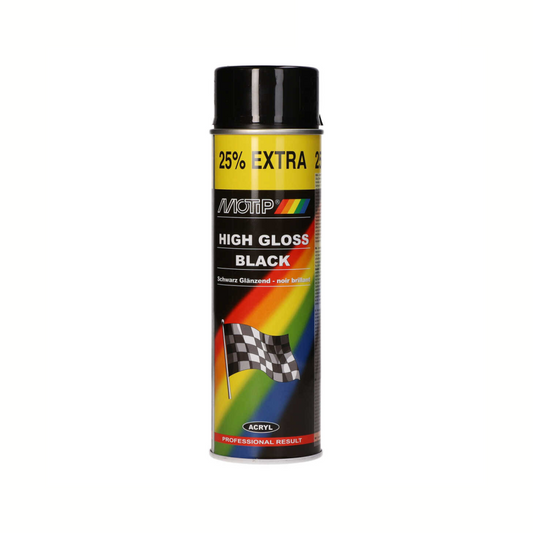 Motip Verf 500 Ml Auto Zwart