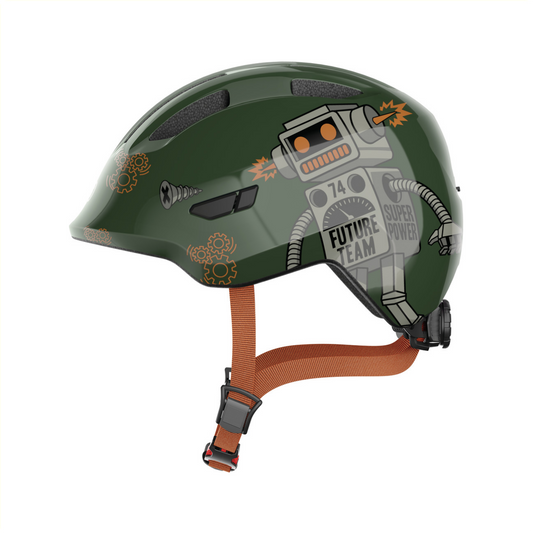 Abus Helm 3.0 S Groen Robot