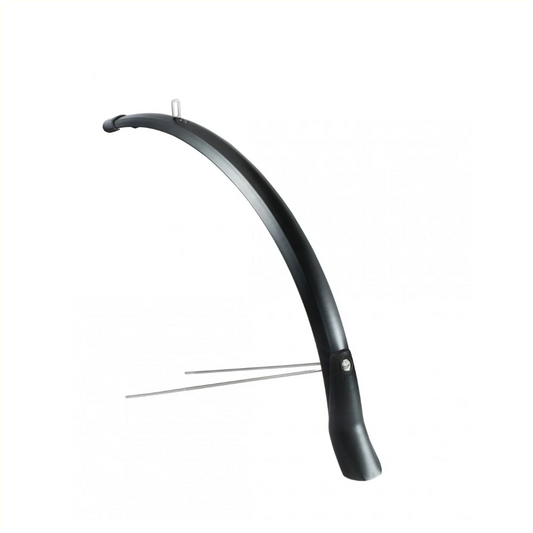 Eurofender Spatbord voor 46/28" Mat Zwart