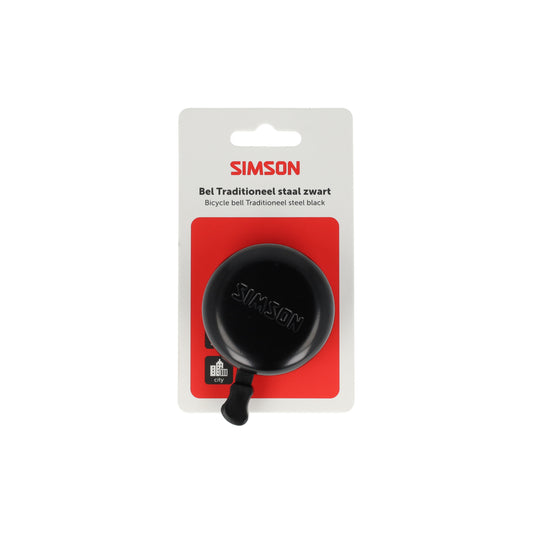 Simson Bel Traditioneel Zwart